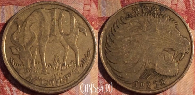 Эфиопия 10 центов 2006 года, KM# 45.3, 160a-097