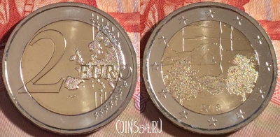 Финляндия 2 евро 2018 года, Финская сауна, UNC, 265-027