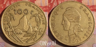Французская Полинезия 100 франков 2009 года, 218a-051
