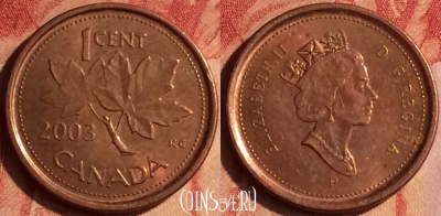 Канада 1 цент 2003 года, KM# 289b, 436-134