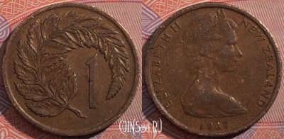 Новая Зеландия 1 цент 1967 года, KM# 31, a131-002