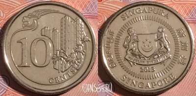 Сингапур 10 центов 2013 года, a136-088