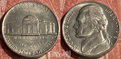 США 5 центов 1978 года, KM# A192, 125q-112