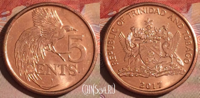 Тринидад и Тобаго 5 центов 2017 года, 101c-063