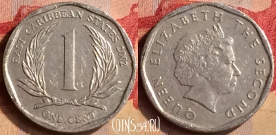 Восточные Карибы 1 цент 2002 года, KM# 34, 403-120