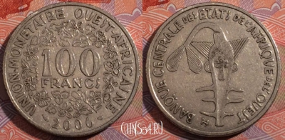 Западная Африка (BCEAO) 100 франков 2006 года, 182-068