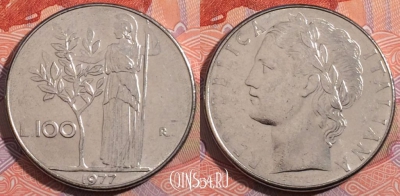 Италия 100 лир 1977 года, KM# 96.1, 131-141