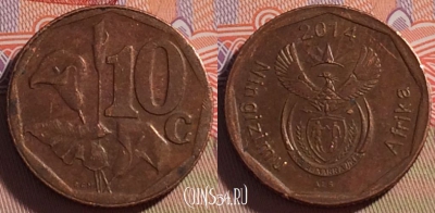 ЮАР 10 центов 2014 года, 267-101