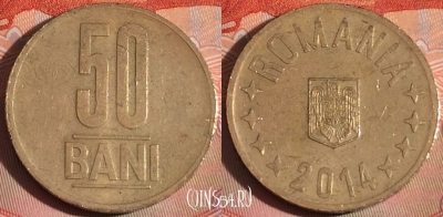 Румыния 50 бань 2014 года, KM# 192, 277-075