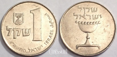 Израиль 1 шекель 1983 года, см. сост., 71-043a