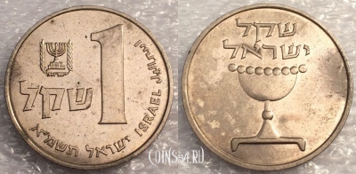 Израиль 1 шекель 1981 года, см. сост., 77-048b