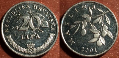 Хорватия 20 липа 2001, 58-136