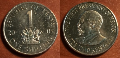 Кения 1 шиллинг 2005, 43-031