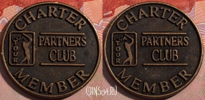 Жетон CHARTER MEMBER PARTNERS CLUB token, 183-136