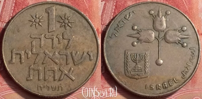 Израиль 1 лира 1978 года, KM# 47, 351l-117