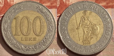Албания 100 леков 2000 года, KM# 80, 437q-079