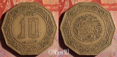 Алжир 10 динаров 1979 года, KM# 110, 189f-074