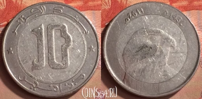 Алжир 10 динаров 2011 года, KM# 124, 243m-040