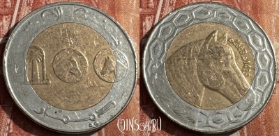 Алжир 100 динаров 2003 г., редкая, KM# 132, 475s-051 ♛