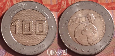 Алжир 100 динаров 2019 года, UNC, 290j-060