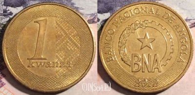 Ангола 1 кванза 2012 года, KM# 108, 174-093
