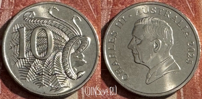 Австралия 10 центов 2025 года, 502s-114