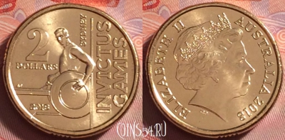 Австралия 2 долларов 2018, Игры непобежденных, UNC