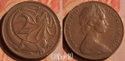 Австралия 2 цента 1975 года, KM# 63, 147n-058