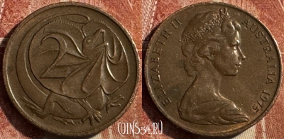 Австралия 2 цента 1975 года, KM# 63, 223s-130