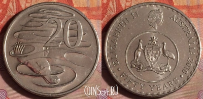 Австралия 20 центов 2016 года, 095f-083