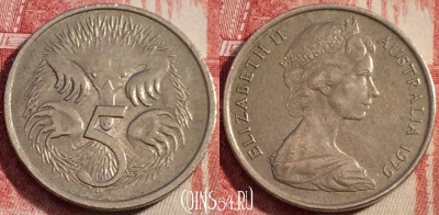 Австралия 5 центов 1979 года, KM# 64, a059-072