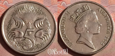 Австралия 5 центов 1995 года, KM# 80, 200f-003