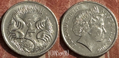 Австралия 5 центов 2006 года, KM# 401, 472s-100