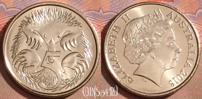 Австралия 5 центов 2018 года, KM# 401, UNC, 097l-120