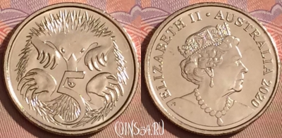 Австралия 5 центов 2020 года, UNC, 097l-081