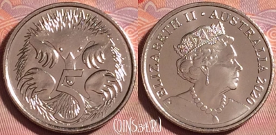 Австралия 5 центов 2020 года, UNC, 305j-073