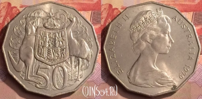 Австралия 50 центов 1979 года, KM# 68, 449-062