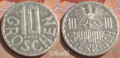 Австрия 10 грошей 1994 года, KM# 2878, 097s-121