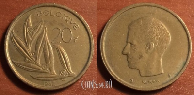 Бельгия 20 франков 1982 года, 43-020