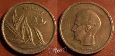 Бельгия 20 франков 1982 года, BELGIE, 42-094