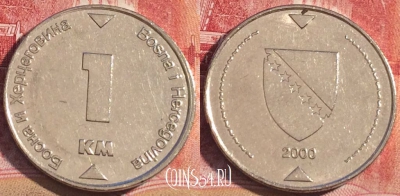 Босния и Герцеговина 1 марка 2000 года, KM# 118, 063c-029