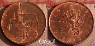 Чехия 10 крон 2013 года, KM# 4, 271b-069