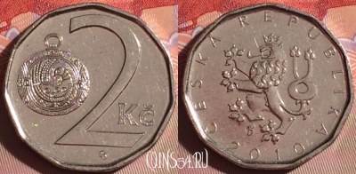 Чехия 2 кроны 2010 года, KM# 9, 079j-010