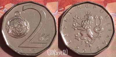 Чехия 2 кроны 2012 года, KM# 9, 071j-103