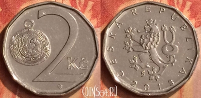 Чехия 2 кроны 2013 года, KM# 9, 095n-134