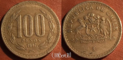 Чили 100 песо 1997 года, 48-161