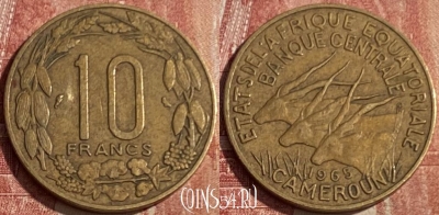 Экваториальная Африка 10 франков 1965 г., 199q-066 ♛