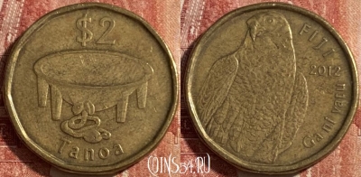 Фиджи 2 доллара 2012 года, KM# 337, 476р-074