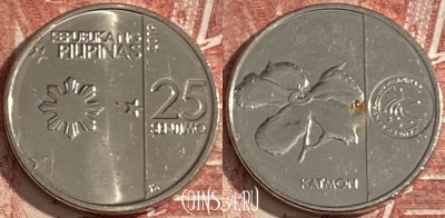 Филиппины 25 сентимо 2019 года, KM# 299, 361r-058 ♛