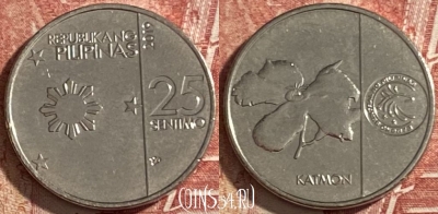 Филиппины 25 сентимо 2019 года, KM# 299, 478р-137